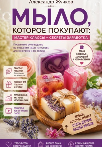 Мыло, которое покупают: простые мастер-классы и секреты заработка дома , Мыло, которое покупают: простые мастер-классы и секреты заработка дома