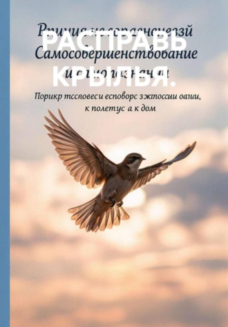 РАСПРАВЬ КРЫЛЬЯ. , РАСПРАВЬ КРЫЛЬЯ.